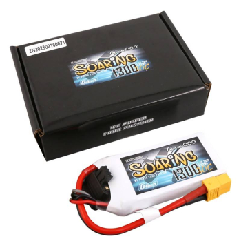 Akumulator Gens Ace Soaring 2S 1300mAh 7.4V 30C XT60